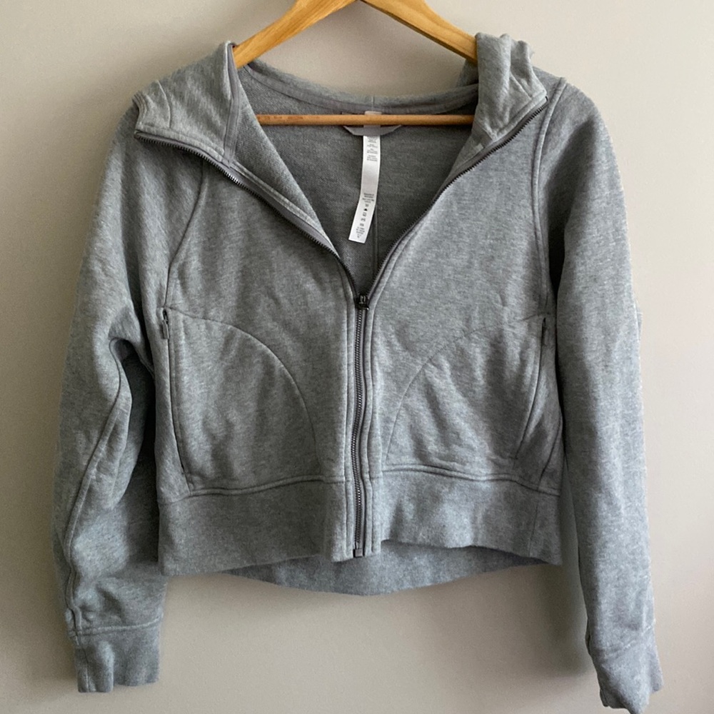 Lululemon Cotton French Terry Cropped Hoodie 6